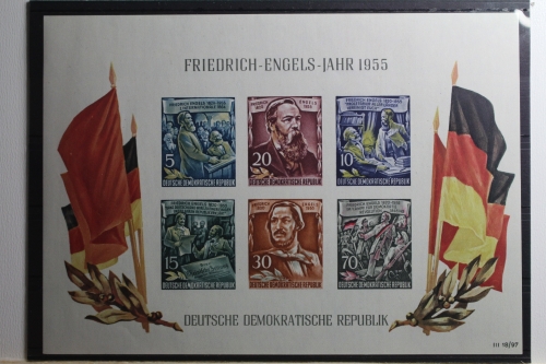 DDR Block 13 postfrisch