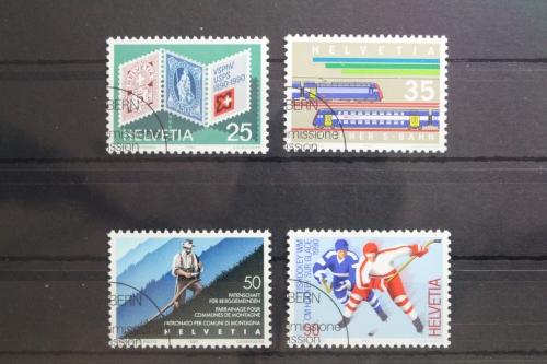 Schweiz 1409-1412 gestempelt