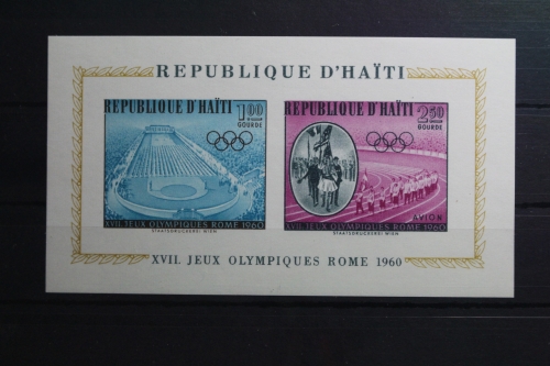 Haiti Block 14 mit 632, 635 postfrisch