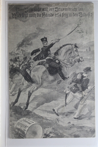 AK Deutschland Kriegskarte Nr. 2 Feldpost 1915 gebraucht #PI480