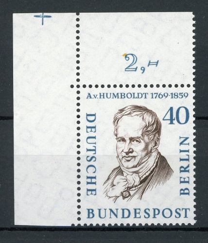 Berlin 171 postfrisch Eckrand oben links, Passerkreuz #IT883