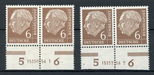 Bund 2 x 180 HAN postfrisch 15152.54 1 + 2 #IX741