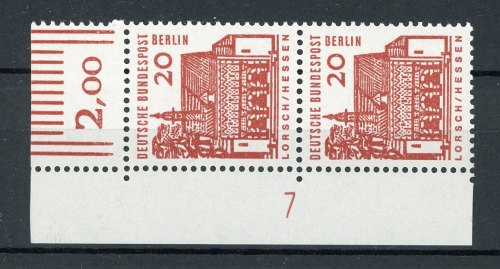 Berlin 244 DZ 7 postfrisch #IX751