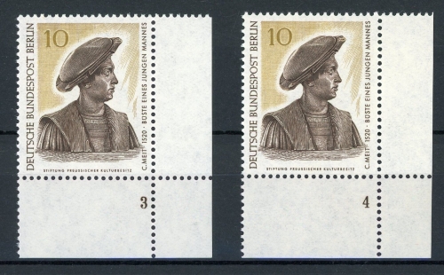 Berlin 303 Formnummern postfrisch FN 3 + 4 #IX767