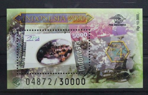Indonesien Block 158 mit 1992 postfrisch #UQ380