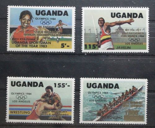 Uganda 440-443 postfrisch #UR024