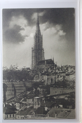 AK Bern Die Kathedrale 1909 gebraucht #PI556