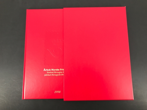 Norwegen Jahrbuch 1998 kpl. postfrisch mit Kassette #HC275