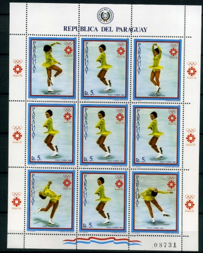 Paraguay Kleinbogen 3615 postfrisch Olympiade 1968 #IF184