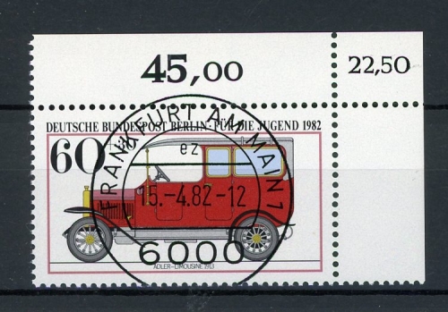Berlin 662 KBWZ gestempelt Frankfurt #IY214
