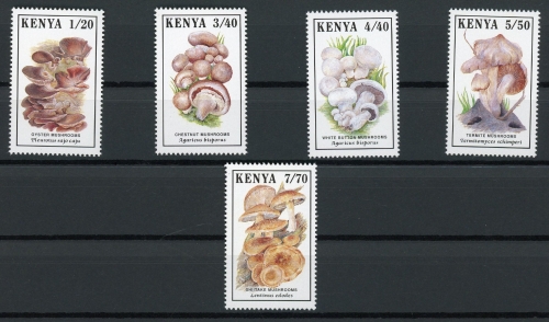 Kenia 486-490 postfrisch