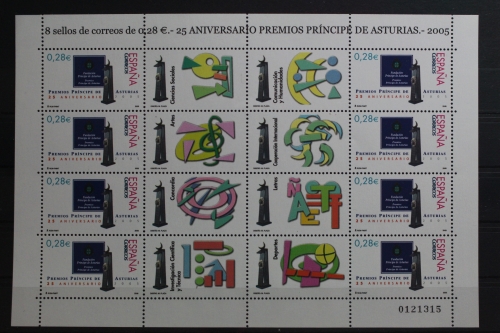 Spanien 4079 postfrisch als Kleinbogen #UU314