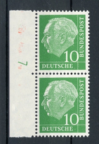Bund 183 y DZ 7 postfrisch