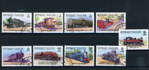 Togo 1807-1815 gestempelt Eisenbahn #IX052