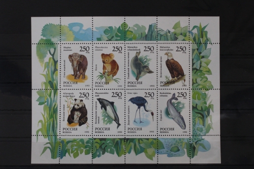 Russland 351-352 postfrisch als Kleinbogen #UU837