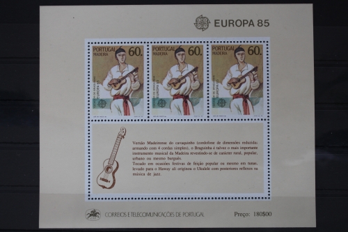 Portugal Madeira Block 6 mit 97 postfrisch #UV003