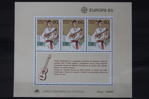 Portugal Madeira Block 6 mit 97 postfrisch #UV002