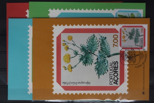 Portugal Azoren 345-348 postfrisch als FDC #UV128