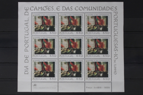 Portugal 1447 postfrisch als Kleinbogen #UV066
