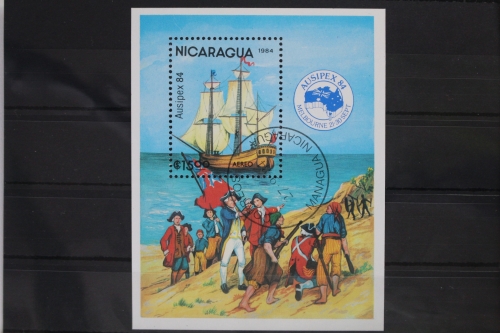 Nicaragua Block 161 mit 2541 gestempelt