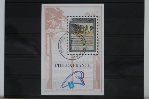 Nicaragua Block 187 mit 2975 gestempelt #UV229