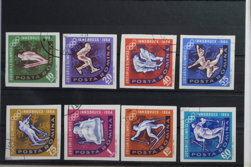 Rumänien 2203 B-2210 B gestempelt #UW237