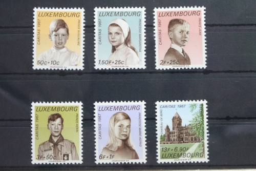 Luxemburg 759-764 postfrisch #UW589