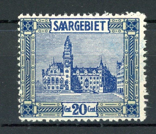 Saargebiet 88 mit Falz #JJ583