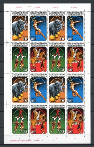 DDR ZD-Bogen 2983-2986 postfrisch