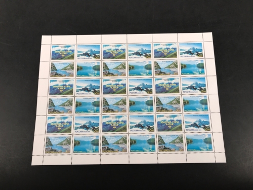 Russland ZD-Bogen 1217-1219 postfrisch Altai Gebirge #KE542