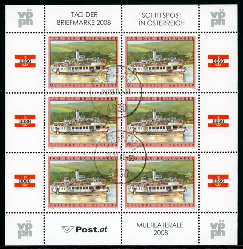 Österreich Kleinbogen 2767 gestempelt