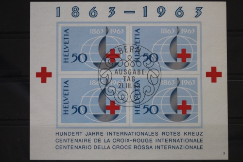 Schweiz Block 19 mit 774 gestempelt