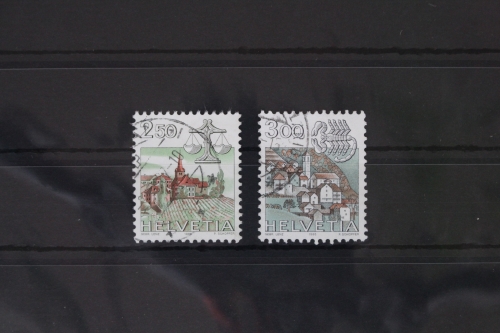 Schweiz 1288-1289 gestempelt
