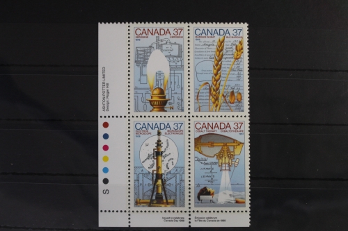 Kanada 1086-1089 postfrisch als Viererblock #VB115