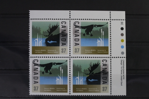 Kanada 1084-1085 postfrisch als Viererblock #VB154