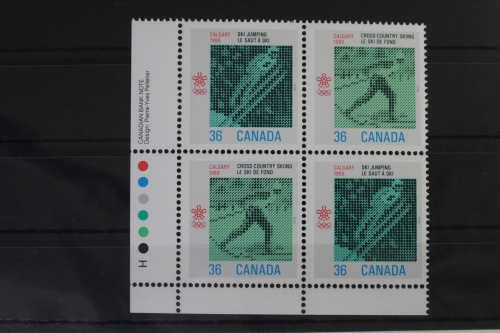 Kanada 1066-1067 postfrisch als Viererblock #VB164