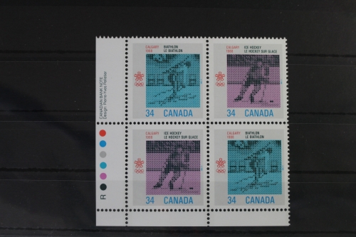 Kanada 1011-1012 postfrisch als Viererblock #VB182