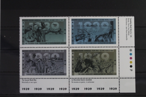 Kanada 1157-1160 postfrisch als Viererblock #VB146