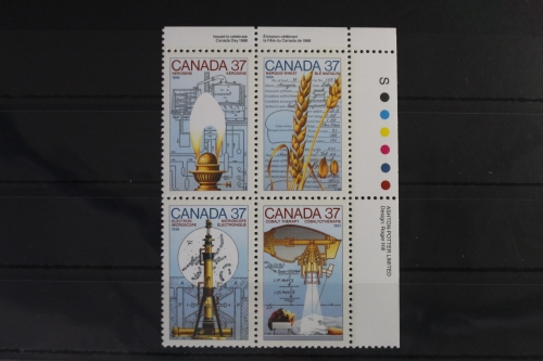 Kanada 1086-1089 postfrisch als Viererblock #VB114