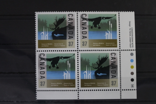 Kanada 1084-1085 postfrisch als Viererblock #VB158
