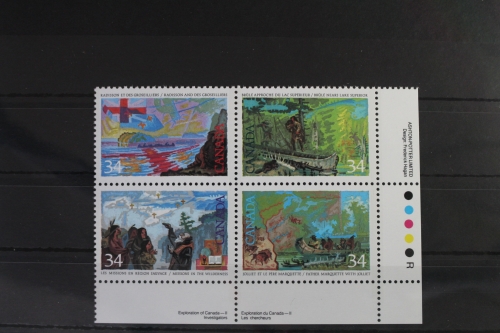 Kanada 1023-1026 postfrisch als Viererblock #VB096