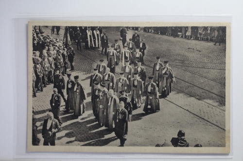 AK Brüssel Begräbnis v. H. M. Astrid Königin von Belgien 1935 ungebraucht #PI807