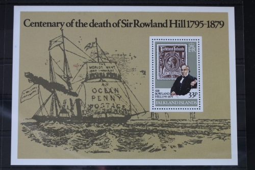 Falklandinseln Block 2 mit 291 postfrisch #VC725