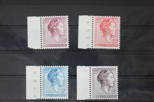 Luxemburg 643-646 postfrisch