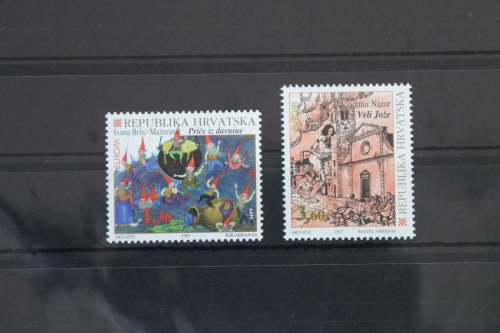 Kroatien 412-413 postfrisch #VD830
