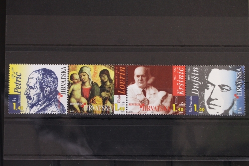 Kroatien 430-433 postfrisch als Viererstreifen #VD834