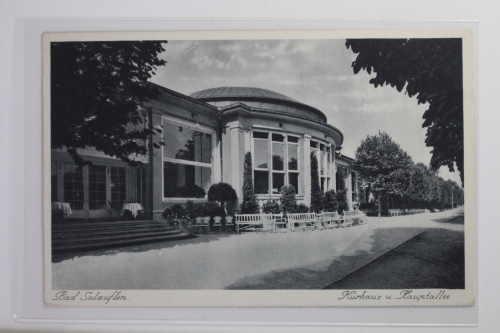 AK Bad Salzuflen Kurhaus u. Hauptallee gebraucht #PI907