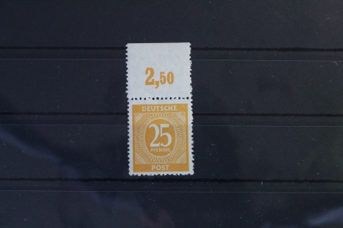 Alliierte Besetzung 927 P OR dgz postfrisch Oberrand ungefaltet #VA979