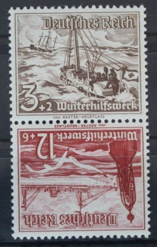 Deutsches Reich Zd SK31 postfrisch Zusammendruck ungefaltet #VG198