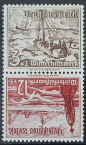 Deutsches Reich Zd SK31 postfrisch Zusammendruck ungefaltet #VG200